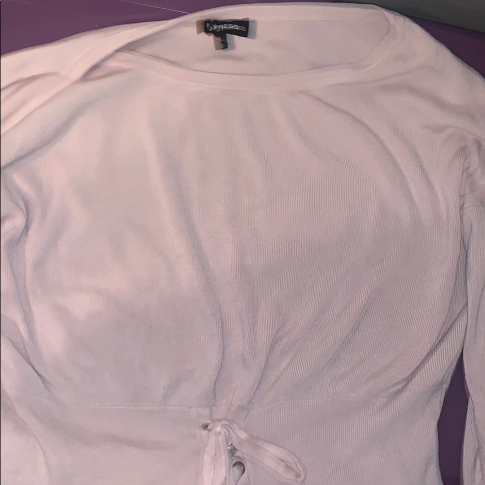 Pink express sweater Size M